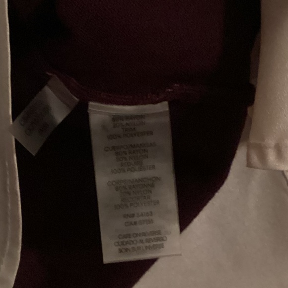 Calvin Klein Pearl Sweater with Faux Blouse - Picture 5 of 5